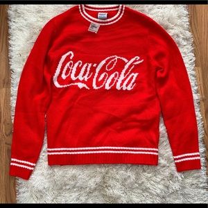 NWT. Coca-cola sweater.